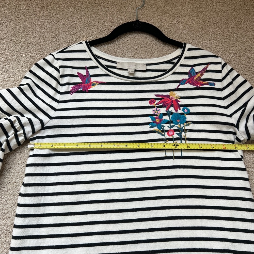 Loft | Striped Top - Picture 7 of 11